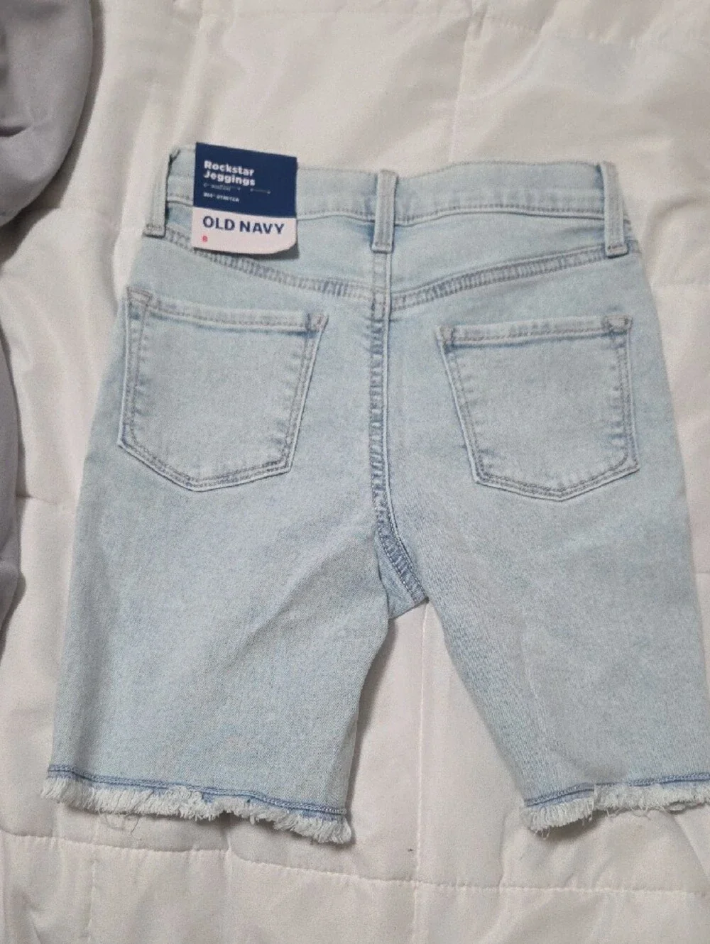 Old Navy Light Blue Denim Bermuda Shorts